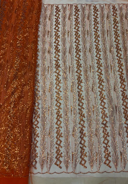 New designer imported beads work net fabrics DN-tone to tone stripe