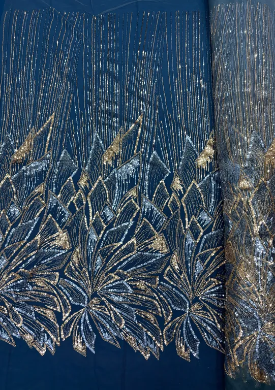 New designer imported beads work net fabrics DN-UD beads 2