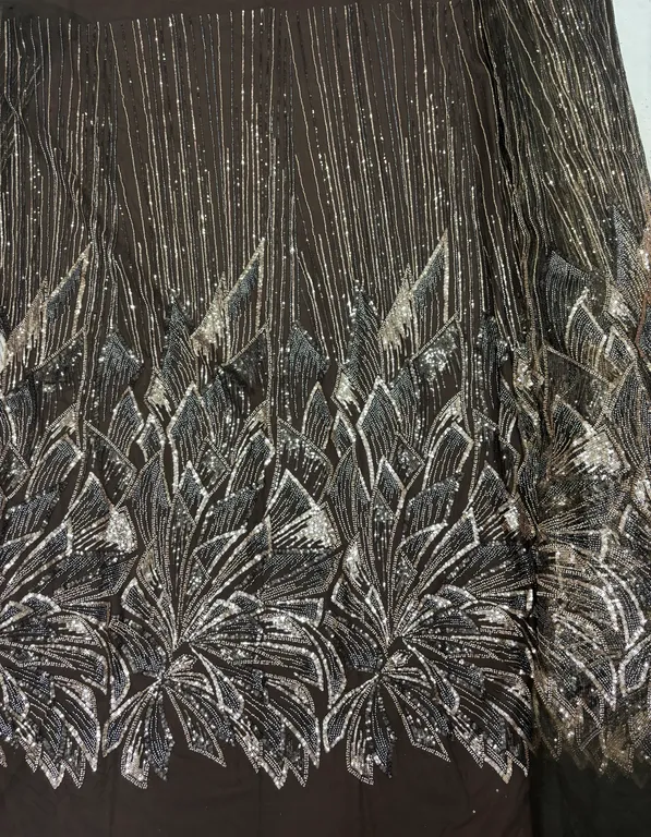 New designer imported beads work net fabrics DN-UD beads 2