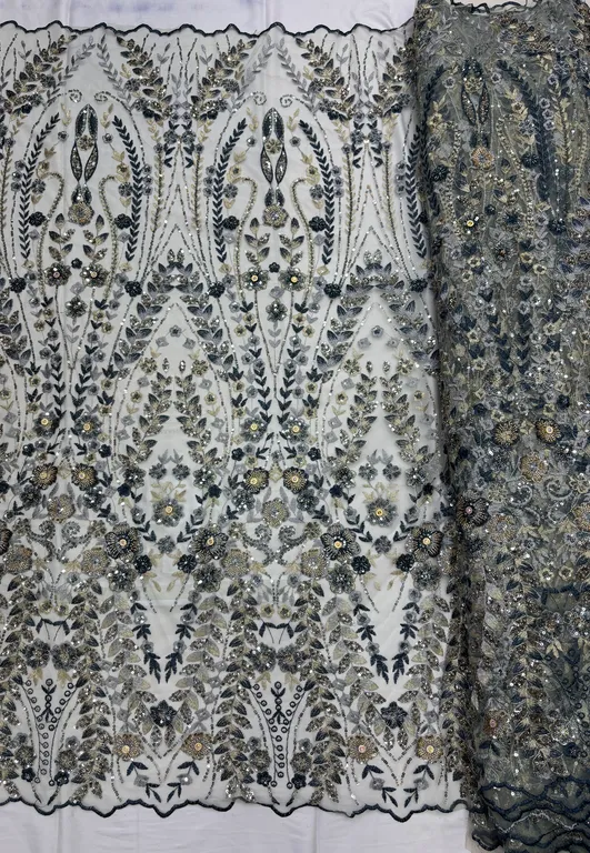 New designer imported beads work net fabrics DN-ZF194