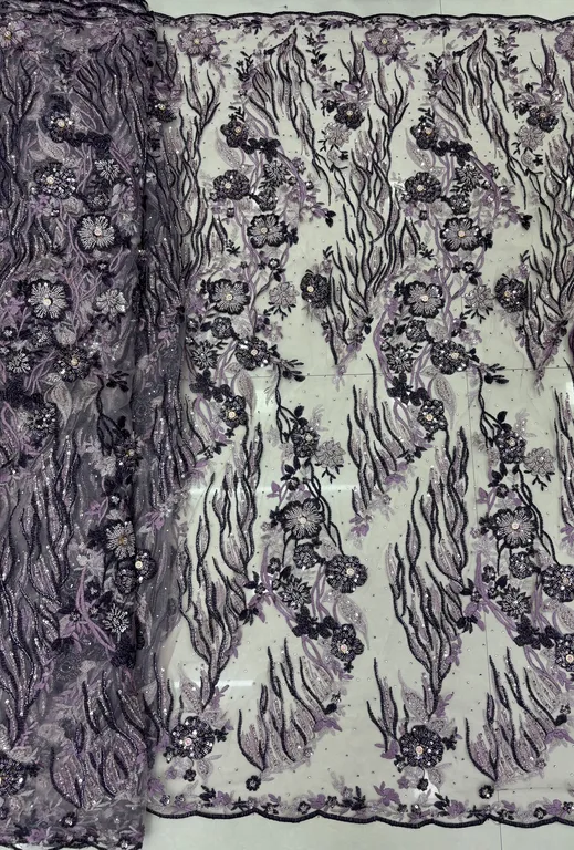 New designer imported beads work net fabrics DN-ZF196