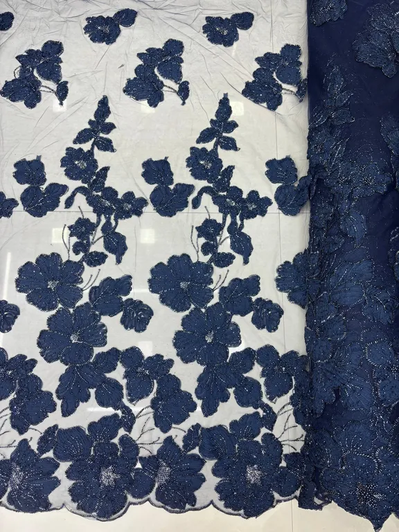 New designer imported ribbon handwork net fabrics 
