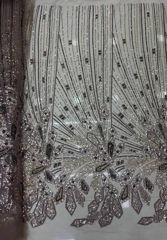 New designer imported beads work net fabrics DN-6639
