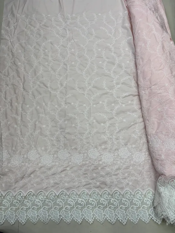 New designer imported cotton cutwork fabrics DN-PC Cotton D2