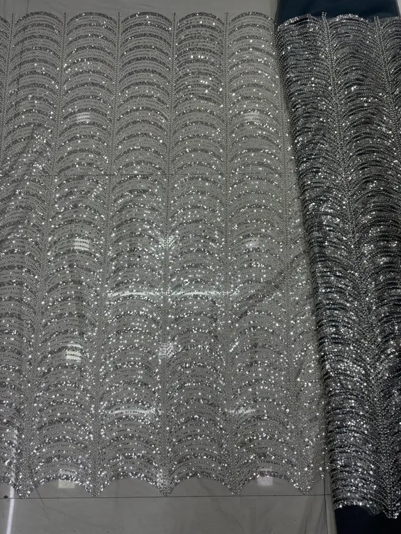 New designer imported beads work net fabrics DN-602868/D2