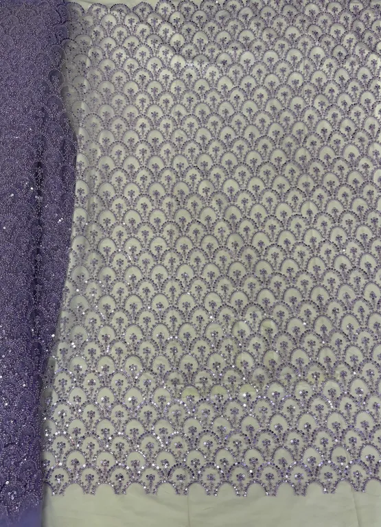 New designer imported beads work net fabrics DN-chota moon tone to tone