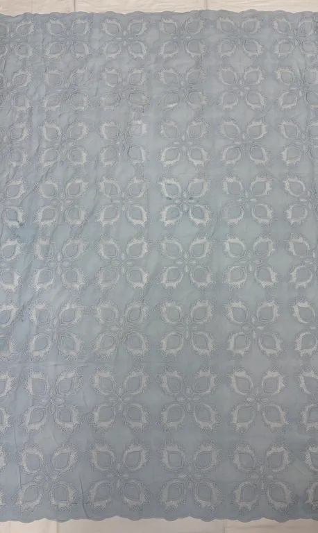 New designer imported cotton cutwork fabrics DN-dyed pc cutwork/D1