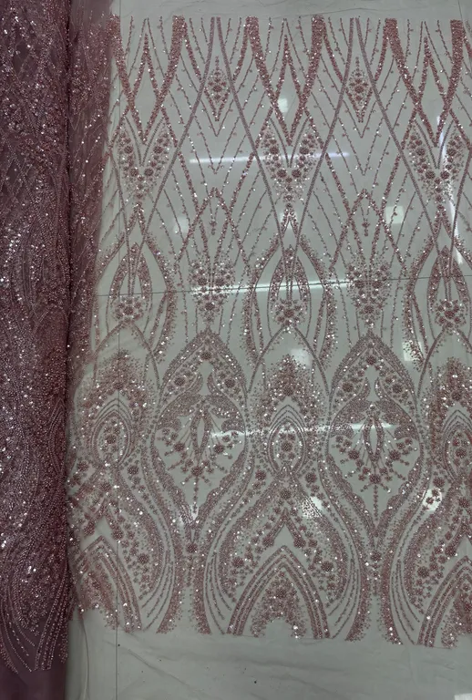 New designer imported beads work net fabrics DN-GP295