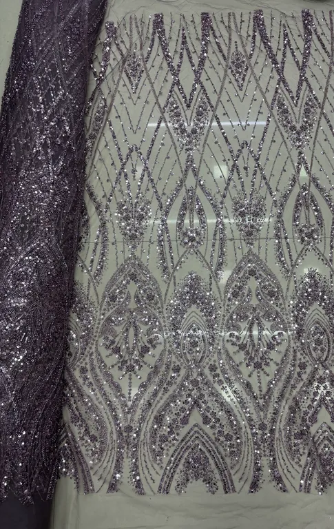 New designer imported beads work net fabrics DN-GP295