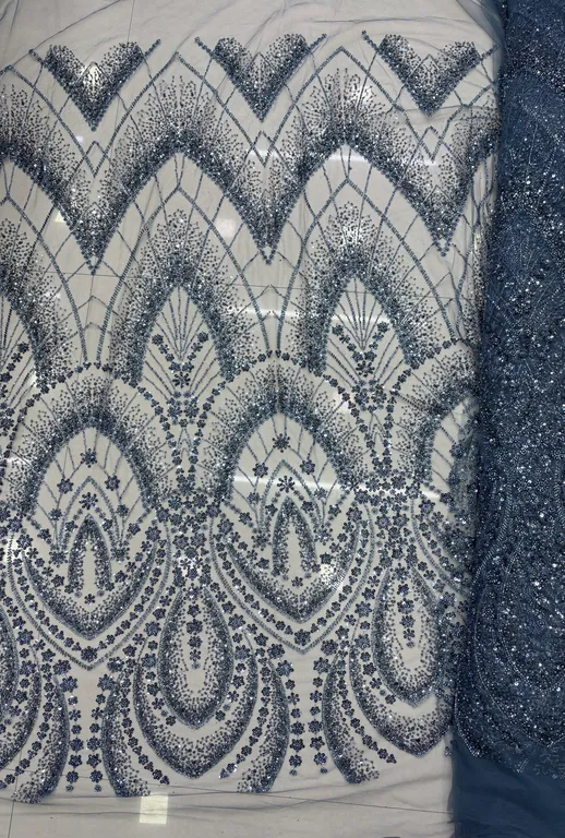 New designer imported beads work net fabrics DN-GP314