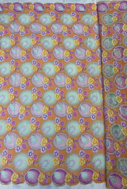 New designer imported position cotton cutwork fabrics DN- Position cotton cutwork/D1