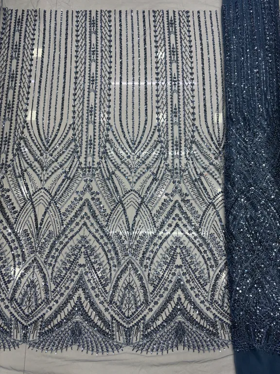 New designer imported beads work net fabrics DN-GP323